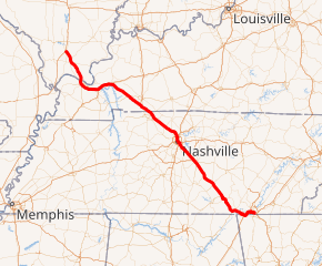 Map of I-24 System
