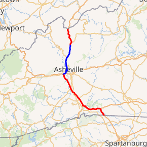 Map of I-26 System