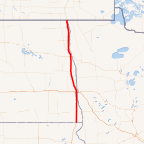 Map of I-29 System