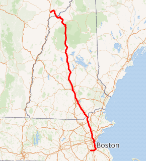 Map of I-93 System